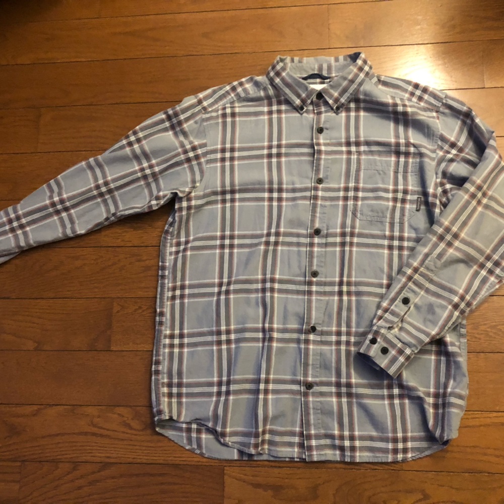 Columbia lightweight flannel button down